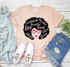 African American Woman T-shirt by T-Shirt Crazed
