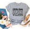 Little Girls With Dreams T-shirt by T-Shirt Crazed