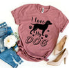 I Love My Dog T-shirt by T-Shirt Crazed