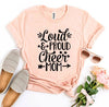 Loud And Proud Cheer Mom T-shirt by T-Shirt Crazed