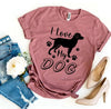 I Love My Dog T-Shirt by Furr Baby Gifts