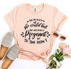 She Was Really Pregnant T-shirt by T-Shirt Crazed