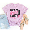 Crazy Lipstick Lady T-shirt by T-Shirt Crazed
