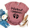 Workout Sidekick T-shirt by T-Shirt Crazed