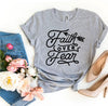 Faith Over Fear T-shirt by T-Shirt Crazed
