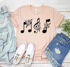 Musical Notes T-shirt by T-Shirt Crazed