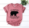 Go Outside T-shirt by T-Shirt Crazed