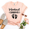 Workout Sidekick T-shirt by T-Shirt Crazed