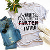 World's Greatest Farter Father T-shirt by T-Shirt Crazed