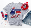 All American Girl T-shirt by T-Shirt Crazed