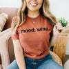 Mood Wine T-shirt by T-Shirt Crazed