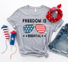 Freedom is essential T-shirt by T-Shirt Crazed