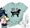 Life Is Golden T-shirt by T-Shirt Crazed