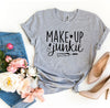 Make Up Junkie T-shirt by T-Shirt Crazed