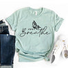 Just Breathe T-shirt by T-Shirt Crazed