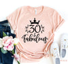 Thirty And Fabulous T-shirt by T-Shirt Crazed