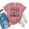 Beauty & The Beach T-shirt by T-Shirt Crazed