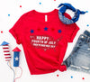 Happy Forth of July T-shirt by T-Shirt Crazed