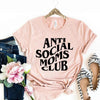 Antisocial Moms Club T-Shirt by T-Shirt Crazed