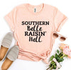 Southern Belle Raisin' Hell T-shirt by T-Shirt Crazed