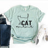 Cat Mama T-shirt by Furr Baby Gifts