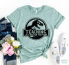 Teaching Is A Walk In The Park T-shirt by T-Shirt Crazed