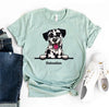 Peeking Dalmatian Dog T-shirt by T-Shirt Crazed