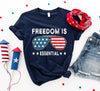 Freedom is essential T-shirt by T-Shirt Crazed