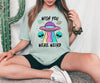 Wish You Were Weird T-shirt by T-Shirt Crazed