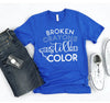 Broken Crayons T-shirt by T-Shirt Crazed