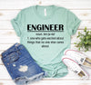 Engineer Definition T-shirt by T-Shirt Crazed