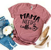 Mama Needs Coffee T-shirt by T-Shirt Crazed