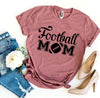 Football Mom T-shirt by T-Shirt Crazed