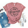 My Greatest Blessings Call Me Mom T-shirt by T-Shirt Crazed