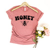 Honey Bee T-shirt by T-Shirt Crazed