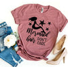 Mermaid Hair Don't Care T-shirt by T-Shirt Crazed