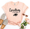 Eyerolling Is My Cardio T-shirt by T-Shirt Crazed