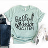 Hello Kindergarten T-shirt by T-Shirt Crazed