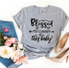 Blessed To Carry This Baby T-shirt by T-Shirt Crazed