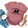 I Only Run To Catch The Ice Cream Truck T-shirt by T-Shirt Crazed