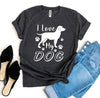 I Love My Dog T-Shirt by Furr Baby Gifts