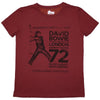 David Bowie Rainbow Theatre [T-Shirt] by Rock Band Apparel