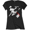 David Bowie X Smoke Red [T-Shirt] by Rock Band Apparel