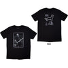 David Gilmour Luck & Strange Black Cat Strat [T-Shirt] by Rock Band Apparel