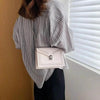 Dazzling Scrub Leather Designer Shoulder Bags For Women And Girls Luxury Chain Rivet Crossbody Bag - Female Small Handbags by Stevvex