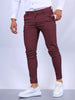 👔 Men's Slim Fit Button Trousers – Versatile Office & Casual Wear by FitiqueFit