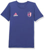 adidas Boys^Unisex Kids Long Sleeve Pre-Game T-Shirt Team Navy Blue/St. Louis City Sc Large by EasyOptionXY