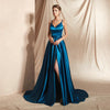 V-neck Simplicity Small Trailing Temperament Annual Meeting Sexy Host Evening Dress