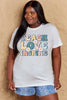 Simply Love Full Size TEACH LOVE INSPIRE Graphic Cotton T-Shirt by Simply Love