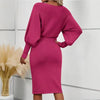 Women’s Lantern Sleeve Bodycon Dress by FitiqueFit